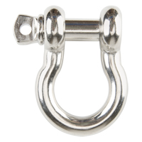 Manille d'ancrage &agrave; vis, 1/4", Cheville &agrave; vis, Acier inoxydable Planification Entrepots Molloy