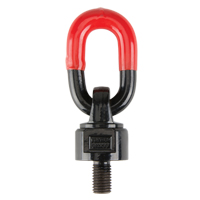 Anneaux de treuil de levage pivotant, 1/4", Longueur du filetage 13 mm, Acier alli&eacute; Planification Entrepots Molloy
