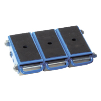 Patin &agrave; 6 galets en polyur&eacute;thane Pakrol Planification Entrepots Molloy