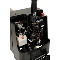 Fully Powered Electric Pallet Truck With  Stand-On Platform, 4500 lbs. Cap., 96" L x 30" W Planification Entrepots Molloy