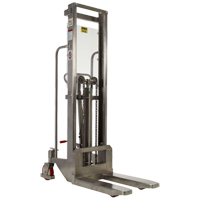 Gerbeur Hefti-Lift, M&eacute;canisme Pompe au pied, Capacit&eacute; de 880 lb, Levage max de 59" Planification Entrepots Molloy
