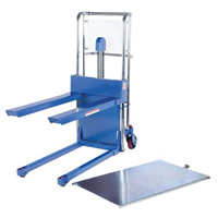 Gerbeur Hefti-Lift, M&eacute;canisme Pompe au pied, Capacit&eacute; de 400 lb, Levage max de 44" Planification Entrepots Molloy