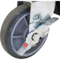 Narrow Mast Powered Lift Stacker, Electric Operated, 1000 lbs. Capacity, 63" Max Lift Planification Entrepots Molloy