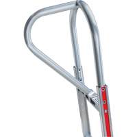 Knocked Down Hand Truck, P-Handle Handle, Aluminum, 52" Height, 500 lbs. Capacity Planification Entrepots Molloy