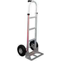 Knocked Down Hand Truck, Single Grip Handle, Aluminum, 52" Height, 500 lbs. Capacity Planification Entrepots Molloy