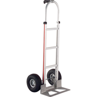 Knocked Down Hand Truck, Single Grip Handle, Aluminum, 52" Height, 500 lbs. Capacity Planification Entrepots Molloy