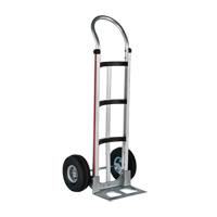 Knocked Down Hand Truck, Continuous Handle, Aluminum, 48" Height, 500 lbs. Capacity Planification Entrepots Molloy