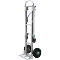 Gemini&reg; Convertible Hand Trucks, Aluminum, 1000 lbs. Capacity Planification Entrepots Molloy