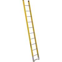Single Section Straight Ladder - 6100 Series, 10', Fibreglass, 375 lbs., CSA Grade 1AA Planification Entrepots Molloy