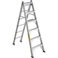 2700 Series Industrial Duty Multi-Way Ladders, 6', Aluminum, 250 lbs. Cap., ANSI 1, CSA 1 Planification Entrepots Molloy