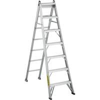 2700 Series Industrial Duty Multi-Way Ladders, 7', Aluminum, 250 lbs. Cap., ANSI 1, CSA 1 Planification Entrepots Molloy