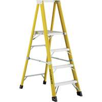 Industrial Heavy-Duty Platform Stepladders (6500 Series), 6', 300 lbs. Cap. Planification Entrepots Molloy
