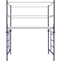 Accessoires pour &eacute;chafaudage - Poteau de garde-corps a/support, Poteau de garde-corps, 6" la x 56" h Planification Entrepots Molloy