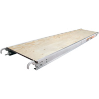 Work Platforms - Plywood Deck, Wood, 7' L x 19" W Planification Entrepots Molloy