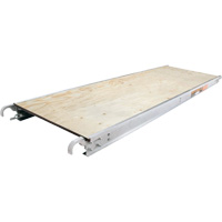 Work Platforms - Plywood Deck, Wood, 7' L x 24" W Planification Entrepots Molloy