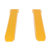 Fork Extensions, 48" L x 7-3/8" W, For Fork Width of 5" Planification Entrepots Molloy