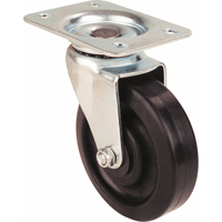 Light-Duty Caster, Swivel, 3" (76 mm), Polyolefin, 250 lbs. (113 kg.) Planification Entrepots Molloy