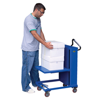 Self Elevating Tables, 20" L x 20" W, Steel, 230 lbs. Capacity Planification Entrepots Molloy