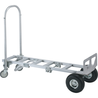 Diable transformable &eacute;conomique Spartan Jr., Aluminium, Capacit&eacute; 1000 lb Planification Entrepots Molloy