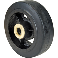Roues en caoutchouc, 6" (152 mm) dia. x 2" (51 mm) la, Capacit&eacute; de 550 lb (249 kg) Planification Entrepots Molloy