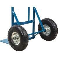 All-Welded Hand Truck, Dual Handle, Steel, 46" Height, 600 lbs. Capacity Planification Entrepots Molloy