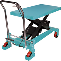 Heavy-Duty Hydraulic Scissor Lift Table, 40" L x 20-1/8" W, Steel, 2200 lbs. Capacity Planification Entrepots Molloy