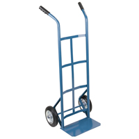 All-Welded Hand Truck, Dual Handle, Steel, 48" Height, 600 lbs. Capacity Planification Entrepots Molloy