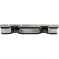 Support mural en acier inoxydable pour deux bouteilles Planification Entrepots Molloy