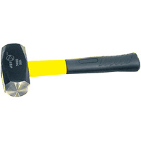 Heavy-Duty Drilling Hammer, 3 lbs., 10-1/2", Fibreglass Handle Planification Entrepots Molloy