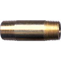 Long Nipple, Brass, 1/4", NPT Planification Entrepots Molloy