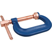 Serre-joint forg&eacute; robuste, Capacit&eacute; de 10" (254 mm), Profondeur de gorge de 5" (127 mm) Planification Entrepots Molloy