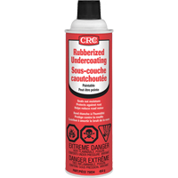 Rubberized Spray Undercoating, 16 oz./454 g/473 ml, Aerosol Can, Black Planification Entrepots Molloy