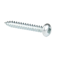 Tapping Screw Pan Head, #8 x 1-1/4" L, Zinc Plated Planification Entrepots Molloy