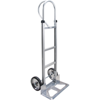 Knocked Down Hand Truck, P-Handle Handle, Aluminum, 52-1/8" Height, 500 lbs. Capacity Planification Entrepots Molloy