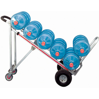 Three-Position Hand Trucks, Aluminum, 750 lbs. Capacity Planification Entrepots Molloy