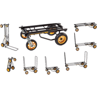 RockNRoller&reg; Multi-Cart&reg; 8-in-1 Equipment Transporter - All Terrain, Steel, 500 lbs. Capacity Planification Entrepots Molloy