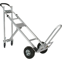 Diables &agrave; 3 positions Spartan III, Aluminium, Capacit&eacute; 750 lb Planification Entrepots Molloy