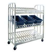 Picking Cart, 3 Tiers, 59" W x 67-1/2" H x 26" D, 1000 lbs. Capacity Planification Entrepots Molloy