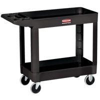 Chariot utilitaire robuste - 4500-89, 2 tiers, 18" x 33-1/4" x 39", Capacit&eacute; 500 lb Planification Entrepots Molloy