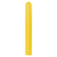 Enveloppe lisse pour butoir, 4" dia. x 56" l, Jaune Planification Entrepots Molloy