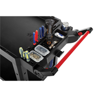 Chariot utilitaire robuste et polyvalent, 2 tiers, 25-1/5" x 36" x 51-1/2", Capacit&eacute; 500 lb Planification Entrepots Molloy