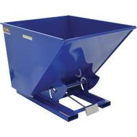 Conteneur autobasculeur, Acier, 2 vg³, Bleu Planification Entrepots Molloy