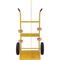 Welding Cylinder Torch Cart, Foam-Filled Wheels, 23-13/16" W x 22-13/16" L Base, 500 lbs. Planification Entrepots Molloy