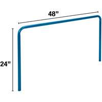 Support vertical de 24" x 48" pour chariot &agrave; panneaux Planification Entrepots Molloy