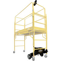 Motorized System for Climb-N-Go Scaffolding Planification Entrepots Molloy