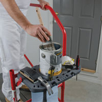 Buildman Portable Scaffold, 40-5/8" D x 4' H Planification Entrepots Molloy