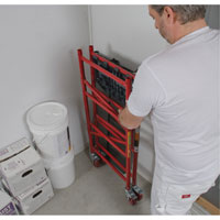 Buildman Portable Scaffold, 40-5/8" D x 4' H Planification Entrepots Molloy