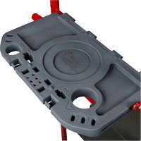 Buildman Portable Scaffold, 40-5/8" D x 4' H Planification Entrepots Molloy