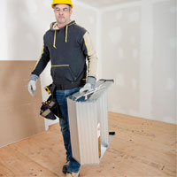 Portable Work-Stand Saw Horse, Aluminum Frame, 12-1/4" D x 24" H Planification Entrepots Molloy