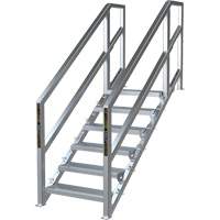 Syst&egrave;me d'escalier modulaire pour la construction de 6-10 marches SmartStairs, 75" ha Planification Entrepots Molloy